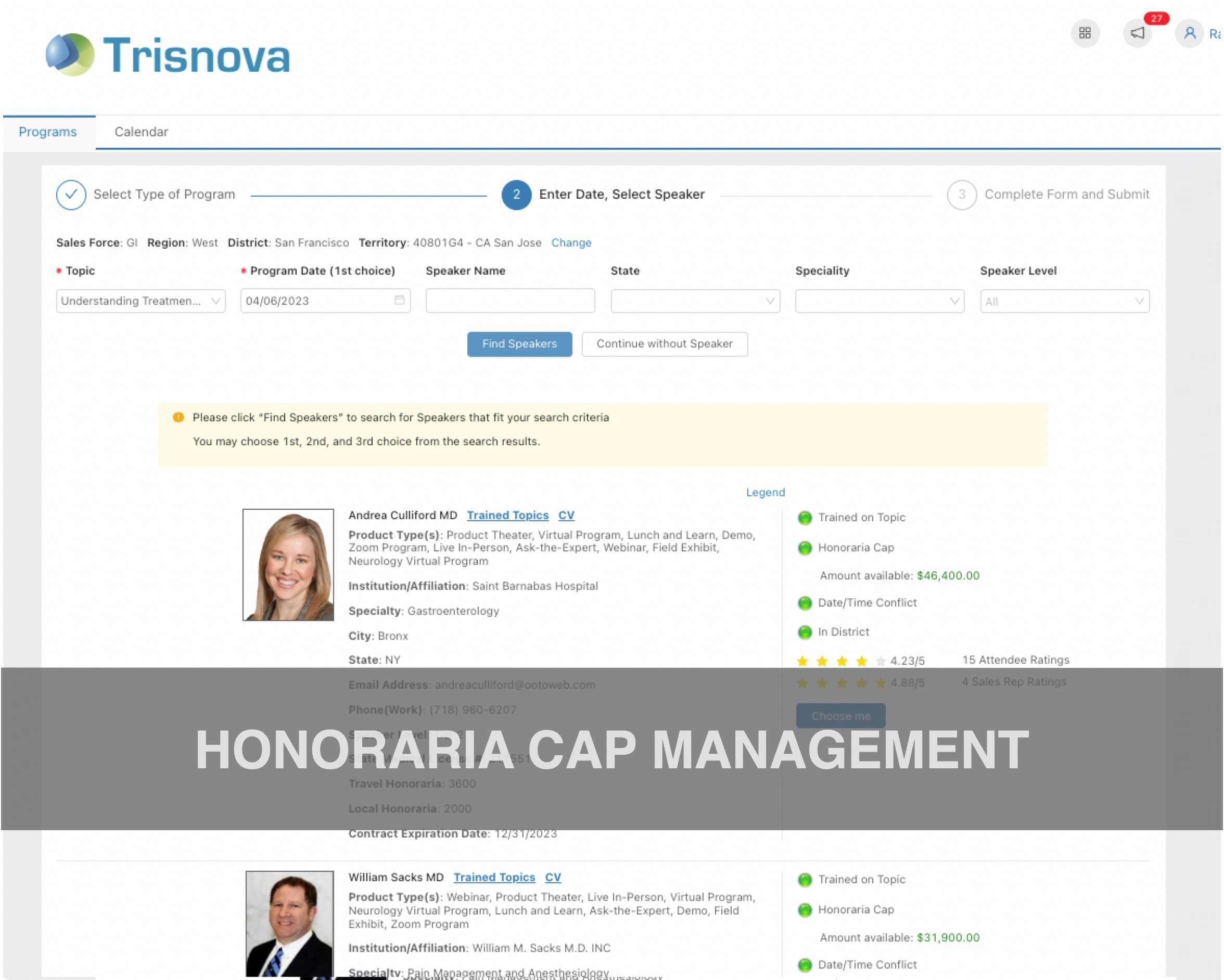 SPV Honoraria